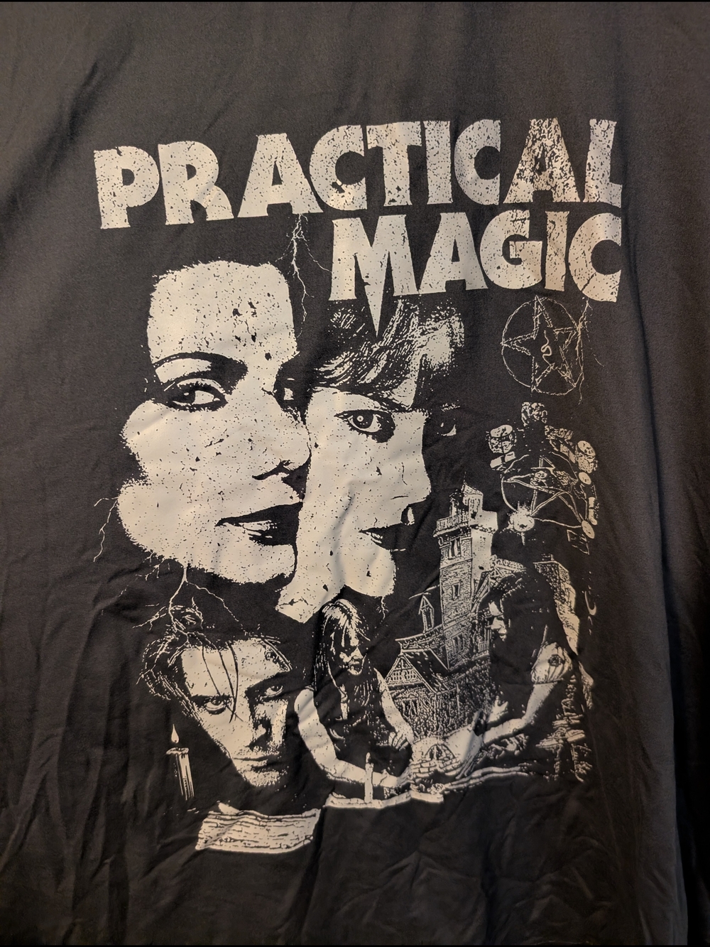 Practical Magic Graphic Tee - Charcoal Gray - Picture 3 of 4